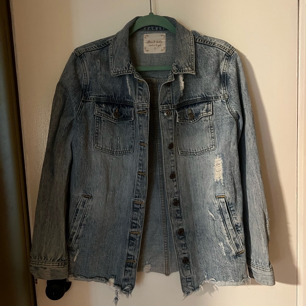 Altar'd State Blue Denim Jacket
